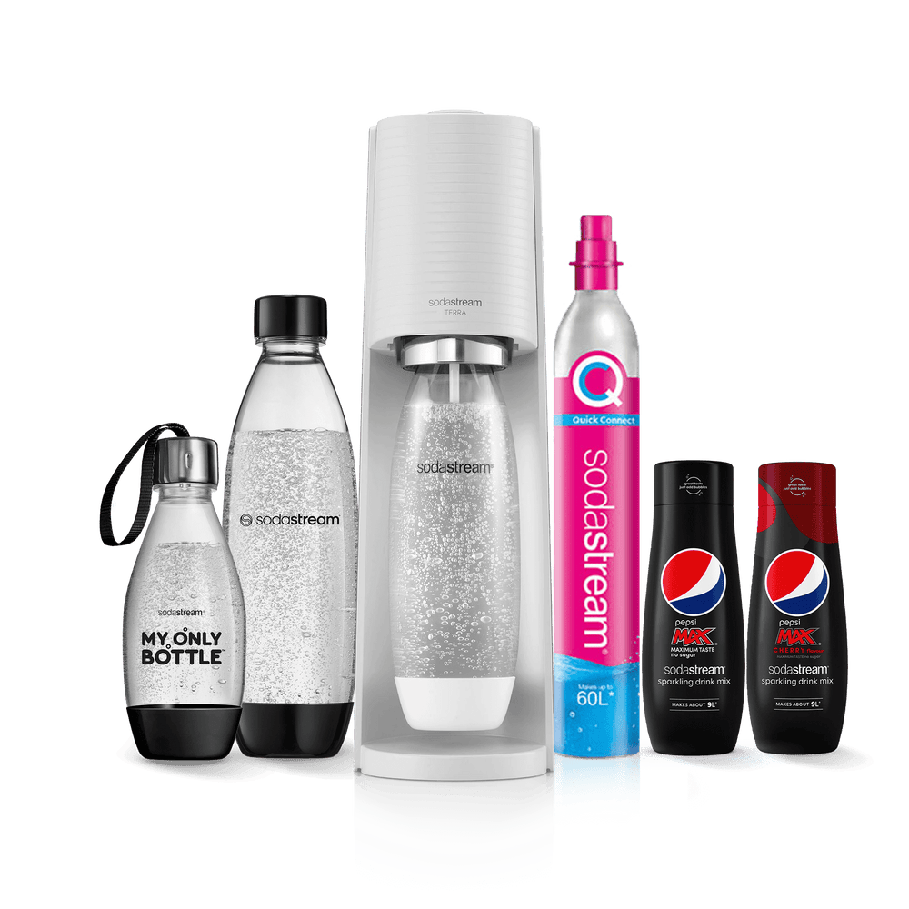 SodaStream Terra white Starter Kit