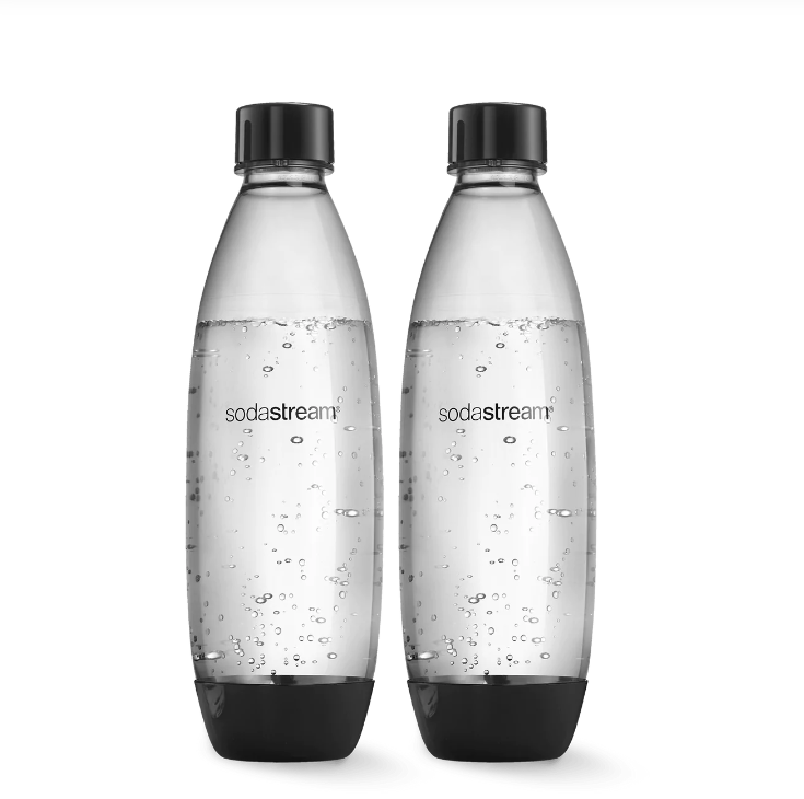 1 L Black Fuse Bottles sodastream