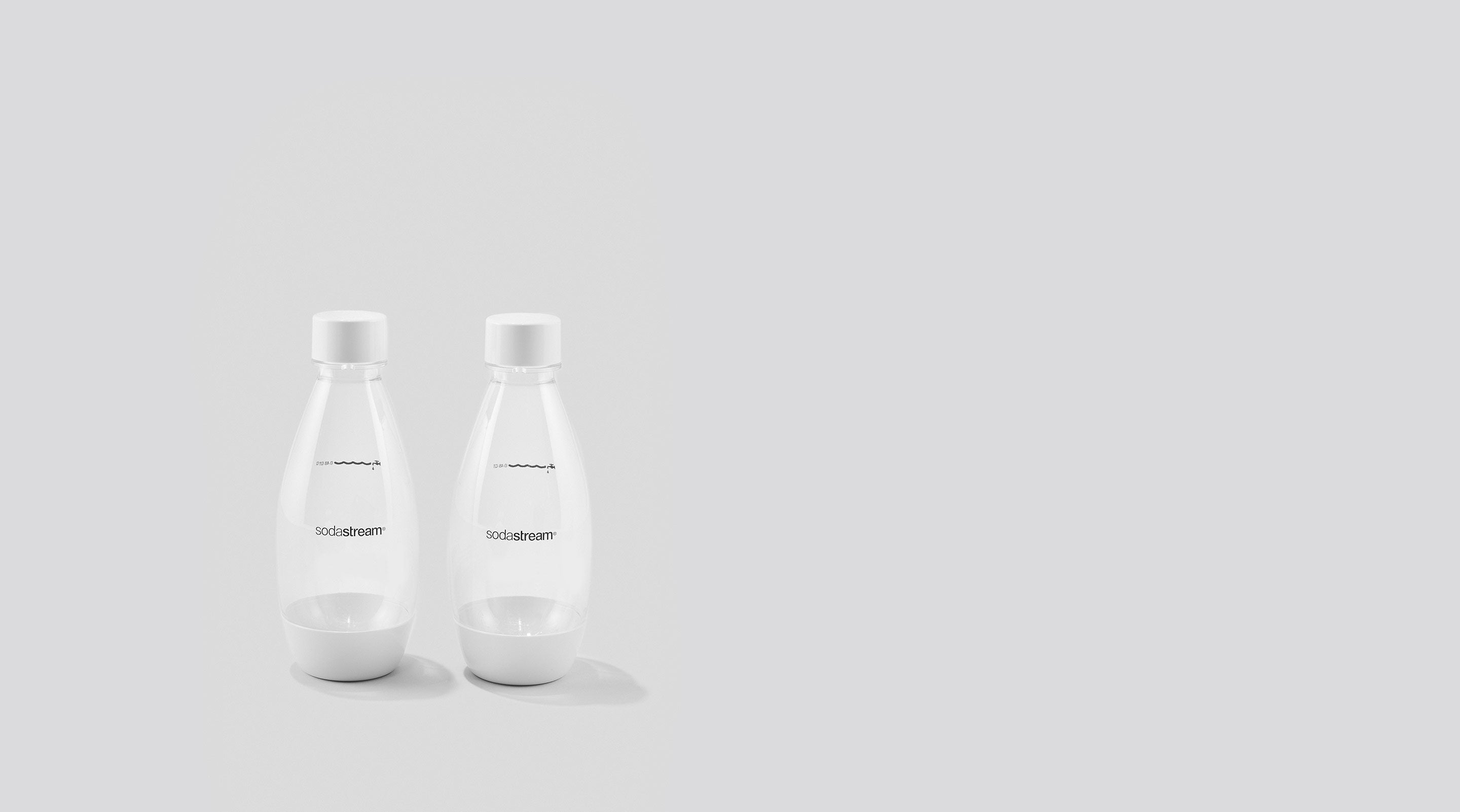 0.5 L White Bottles