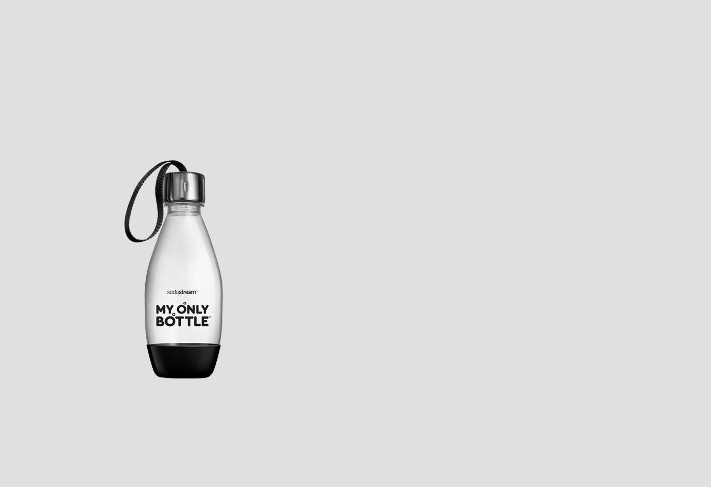 0.5 Liter My Only Bottle - Black sodastream
